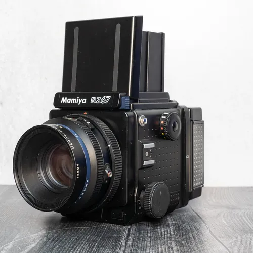 thumbnail-0 for Mamiya RZ67 Pro body w/Sekor Z 110mm f/2.8 Lens + 120 Film Back