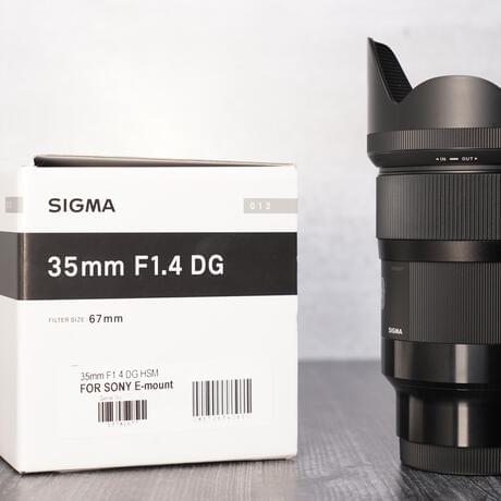 ソニーFE SIGMA 35mm F1.4 DG HSM Artカメラ - レンズ(単焦点)