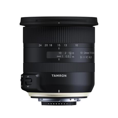thumbnail-0 for Tamron SP 10-24mm F/3.5-4.5 Di-II VC HLD for Nikon F-Mount