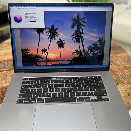 MacBook Pro (16-inch, 2019) Processor 2.3 GHz 8-Core Intel Core i9 