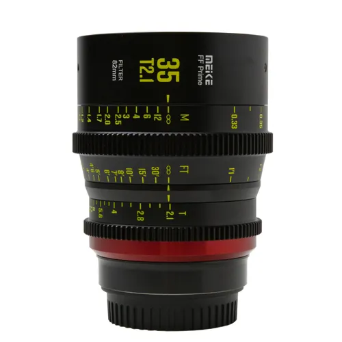 thumbnail-11 for 5x MEIKE Full Frame EF Cinema Prime Lens Set T2.1 (24, 35, 50, 85, 105 + Case)