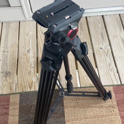 thumbnail-0 for Andoer Professional Camera Tripod Photography Stand 