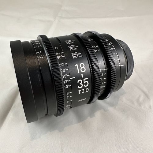 Sigma 18-35 T2 Cinema Lens - Like New!