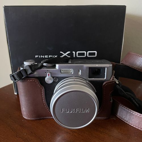 thumbnail-1 for Fujifilm FinePix X Series X100 Digital Camera - Silver Special Edition