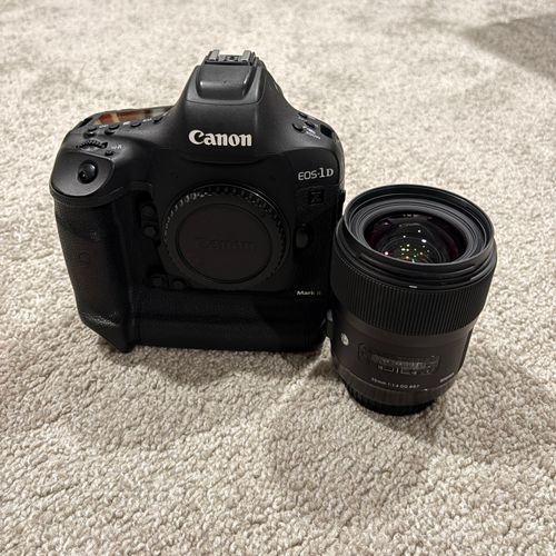Canon 1DX Mark II kit - Ready to shoot
