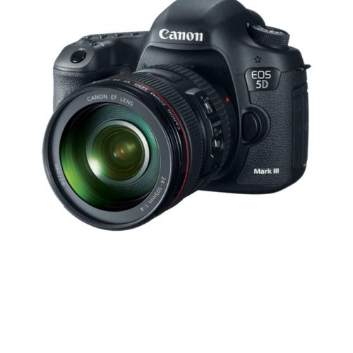 Canon EOS 5D Mark III 22.3 MP Full Frame CMOS Digital SLR Camera with EF 24-105mm f/4 L is USM Lens Black