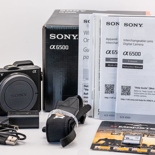 thumbnail-1 for Sony a6500 Camera Body (no lens) in original box.