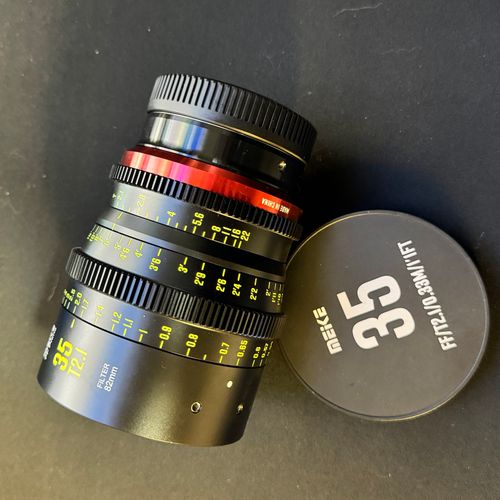 thumbnail-2 for Meike Full Frame Cine lens Set, 35mm, 50mm, 85mm T2.1 CANON EF