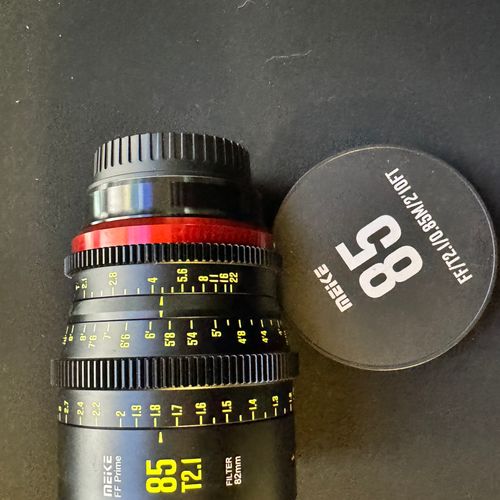 thumbnail-4 for Meike Full Frame Cine lens Set, 35mm, 50mm, 85mm T2.1 CANON EF