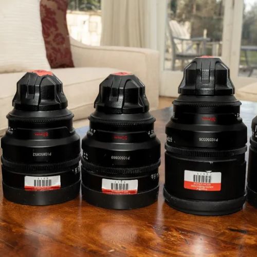 Complete Set of Red 5 Pro Prime Lenses - Great Deal!