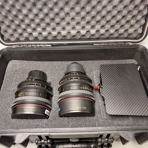 thumbnail-18 for Tokina cine parfocal zoom lenses 50-135 and 16-28 T3 with Matt box and case