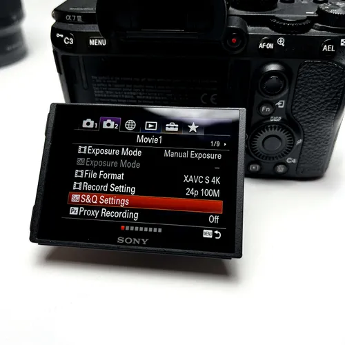 thumbnail-3 for Sony A73 Body and 28-70 Sony Lens with included extras