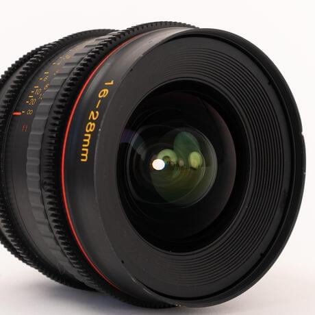 Tokina Cinema ATX 16-28mm T/3.0 Wide Angle Zoom Lens with EF Mount & Feet