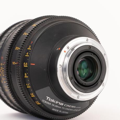 Tokina Cinema ATX 16-28mm T/3.0 Wide Angle Zoom Lens with EF Mount & Feet