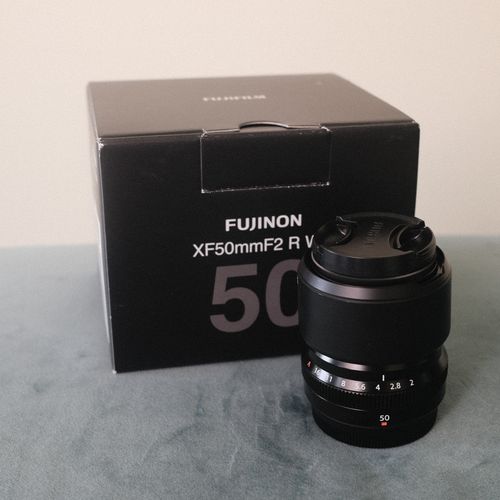 thumbnail-0 for FUJIFILM XF 50mm f/2 R WR Lens (Black)