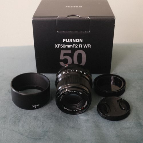 thumbnail-2 for FUJIFILM XF 50mm f/2 R WR Lens (Black)