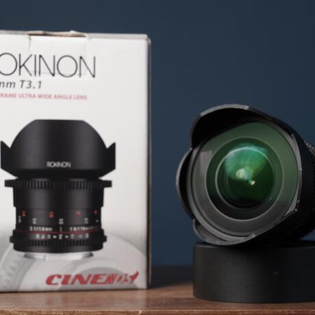 thumbnail-4 for Rokinon 14mm T/3.1 Lens for Canon EF Mount w/ Original Box