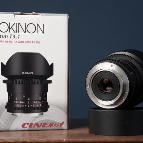 thumbnail-5 for Rokinon 14mm T/3.1 Lens for Canon EF Mount w/ Original Box