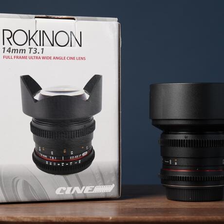 thumbnail-5 for Rokinon 14mm T/3.1 Lens for Canon EF Mount w/ Original Box