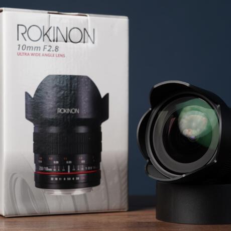 thumbnail-4 for Rokinon 10mm F/2.8 Lens for Sony E-Mount (APS-C) w/ Original Box