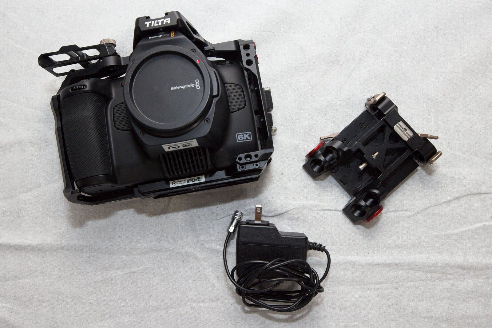 Blackmagic Design Pocket Cinema Camera 6K Pro w/ Tilta Cage With Top Handle