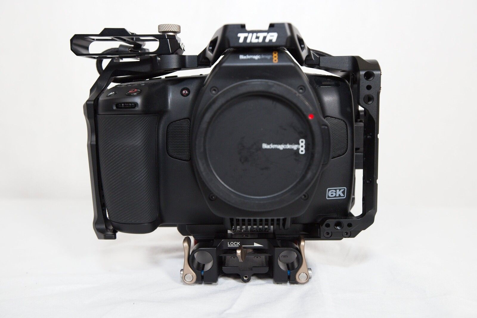 thumbnail-5 for Blackmagic Design Pocket Cinema Camera 6K Pro w/ Tilta Cage With Top Handle