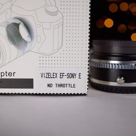 thumbnail-5 for Fotodiox lens mount adapter EF to E ND Throttle