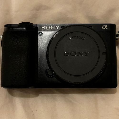 Sony Alpha 6100, Black, Sensor cover not included.