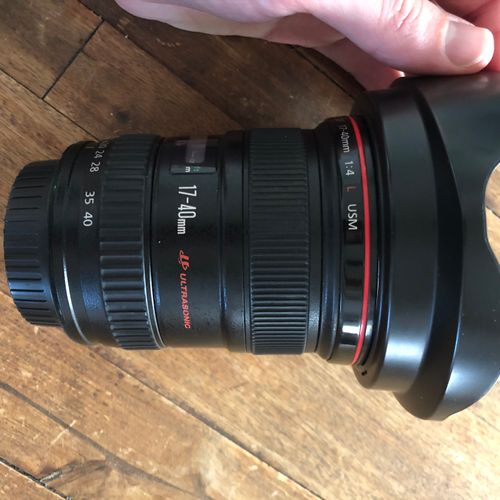 Canon EF 17-40mm L USM Lens