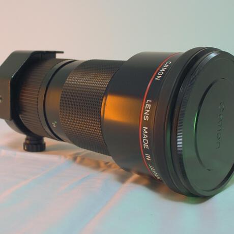 thumbnail-5 for Canon FD 50-300mm f4.5 L MF Zoom Lens with Hood