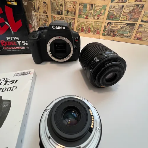 thumbnail-2 for Canon EOS Rebel T5i DSLR Camera with 18-55mm, 24mm, and Kit
