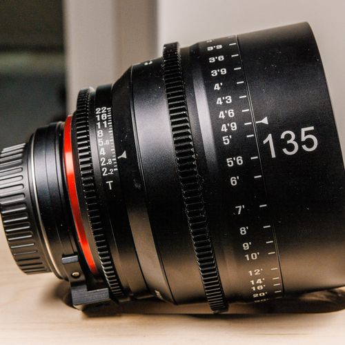 Rokinon XEEN 135mm T2.2 Full Frame Cinema Lens for Canon EF Mount