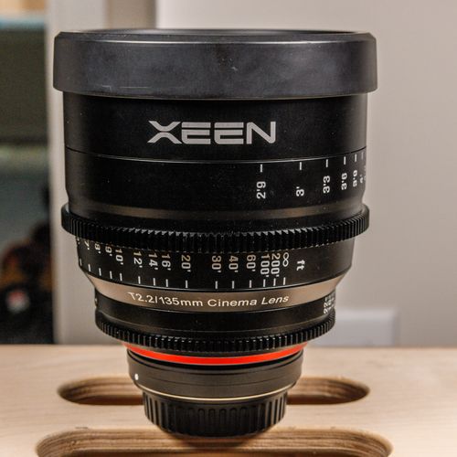 thumbnail-4 for Rokinon XEEN 135mm T2.2 Full Frame Cinema Lens for Canon EF Mount