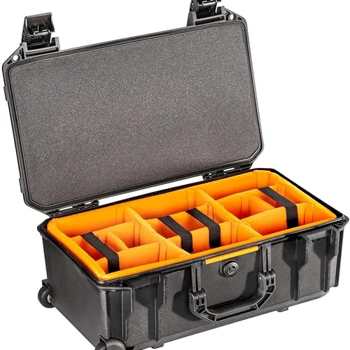 thumbnail-2 for Pelican Vault - v525 Case with Padded Dividers • for Camera, Drone, Equipment, Electronics, and Gear • Black