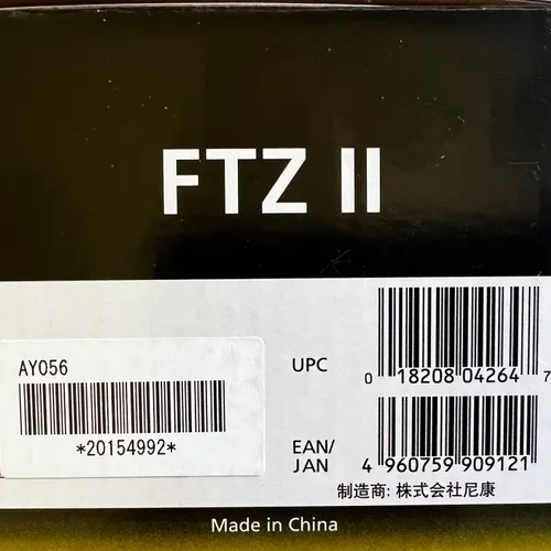 thumbnail-1 for Nikon FTZ II adapter