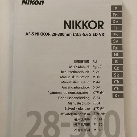 thumbnail-5 for Nikon 28-300mm Nikkor Lens