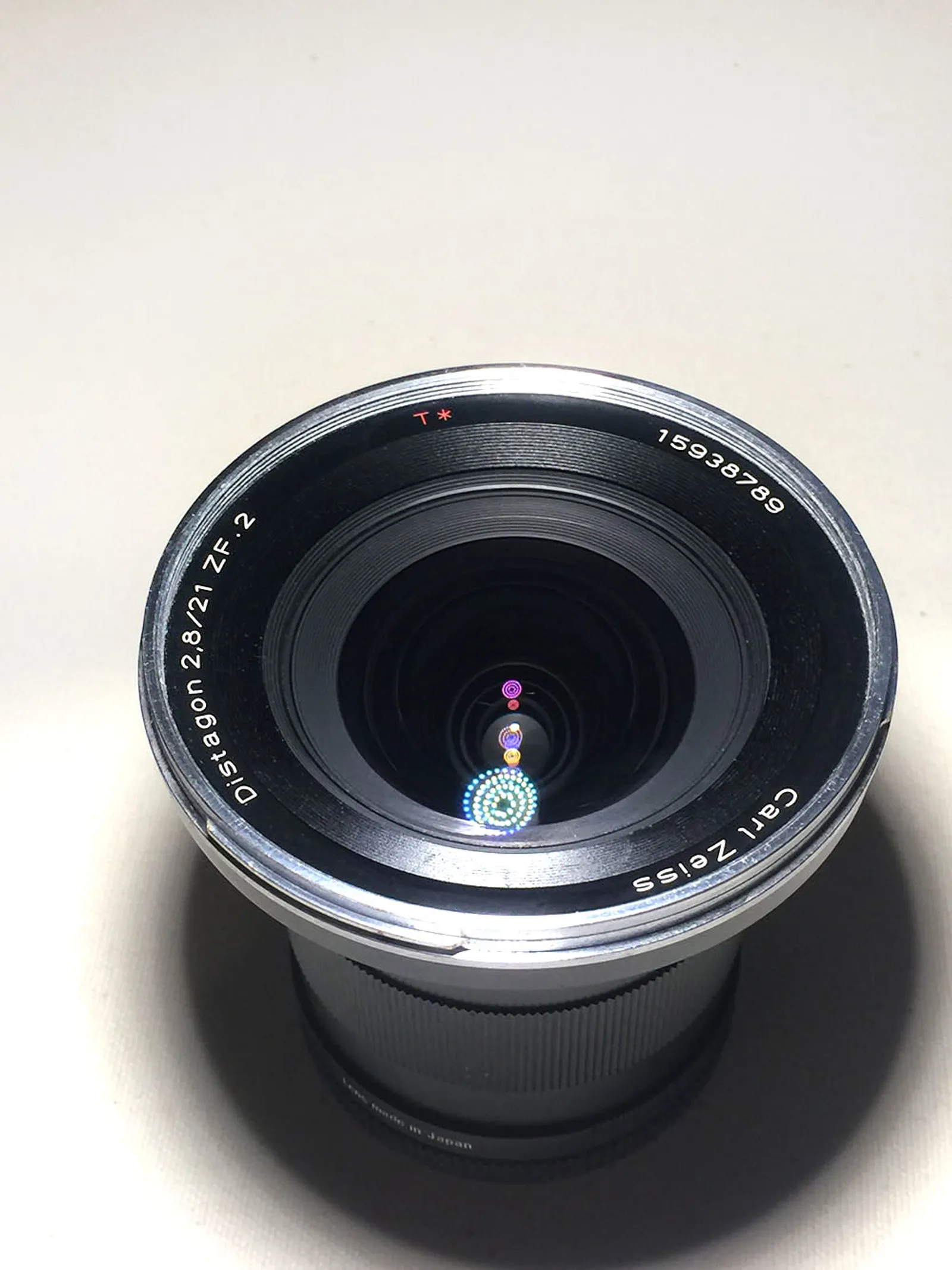 Zeiss Distagon f2.8 21mm ZF.2 Wide angle lens. From Sean Davey On