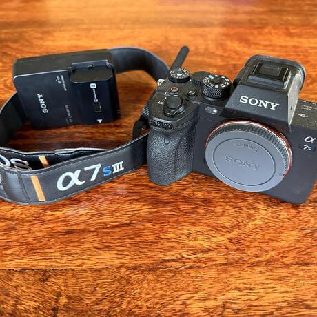 thumbnail-1 for Sony A7S III camera body and accessories.  