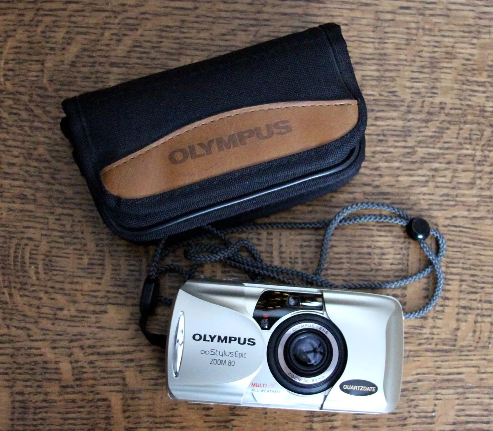 Olympus Stylus Epic Zoom 80 35mm Film Camera