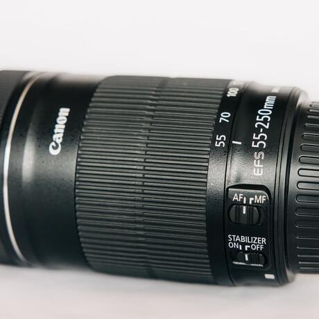 thumbnail-2 for Canon EF-S 55-250mm F/4-5.6 IS STM Lens