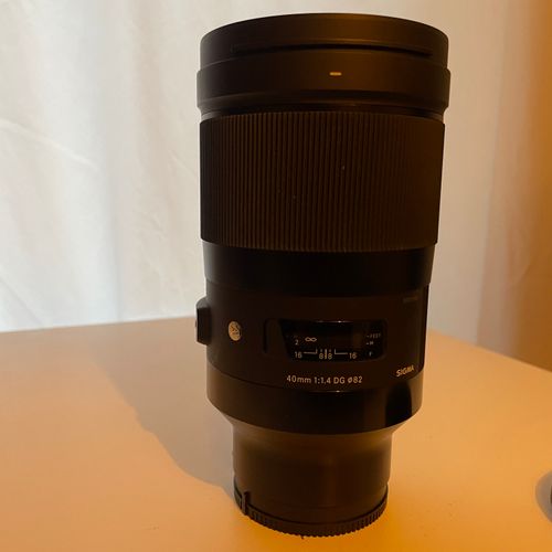 thumbnail-2 for Sigma 40mm f1.4 Sony E-mount