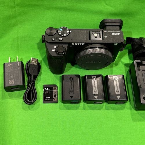 thumbnail-1 for Sony a6500 body with Extras