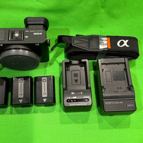 thumbnail-3 for Sony a6500 body with Extras