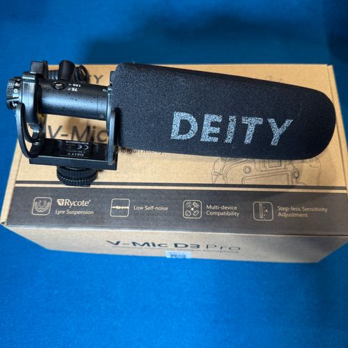 thumbnail-3 for Deity V-Mic D3 Pro Super-Cardioid Directional Shotgun Microphone