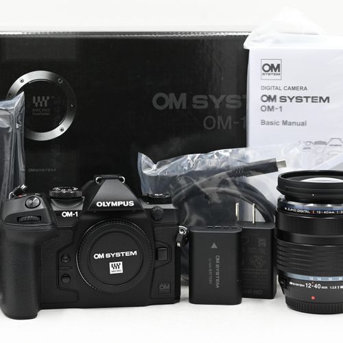 Olympus OM-1 22.9MP Mirrorless Digital Camera Kit w/ 12-40mm Lens