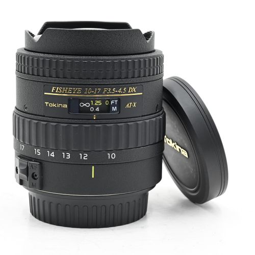 Tokina AF 10-17mm f3.5-4.5 AT-X DX Fisheye Lens Canon EF