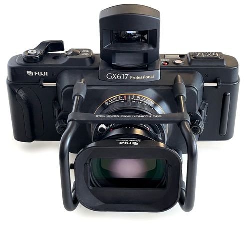 Fuji GX 617 Panoramic View Camera, plus 3 Fuji Panorama Lenses, Fuji Focussing Screen, 4 Lens Viewfinders