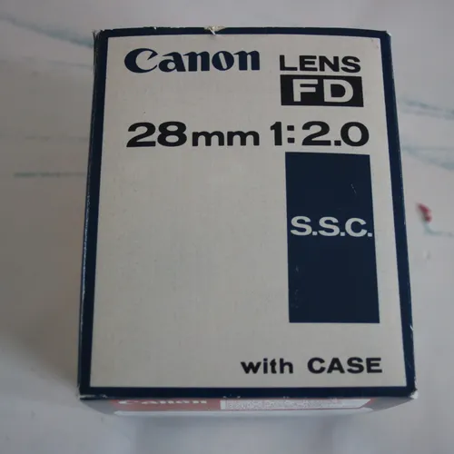 thumbnail-6 for Canon Lens 28mm f/2 with SLR Canon A-1 camera +bonus