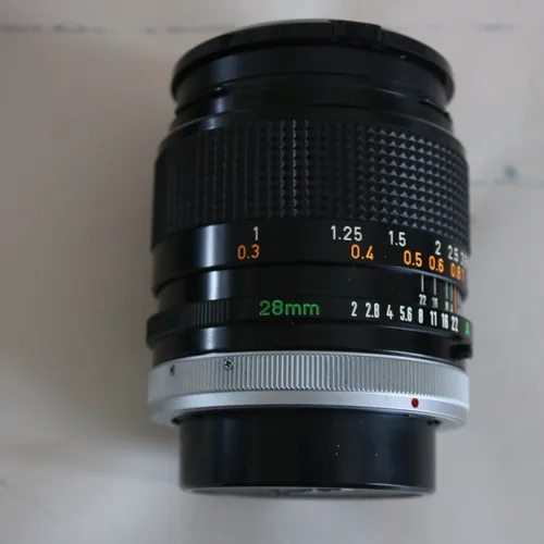 thumbnail-4 for Canon Lens 28mm f/2 with SLR Canon A-1 camera +bonus