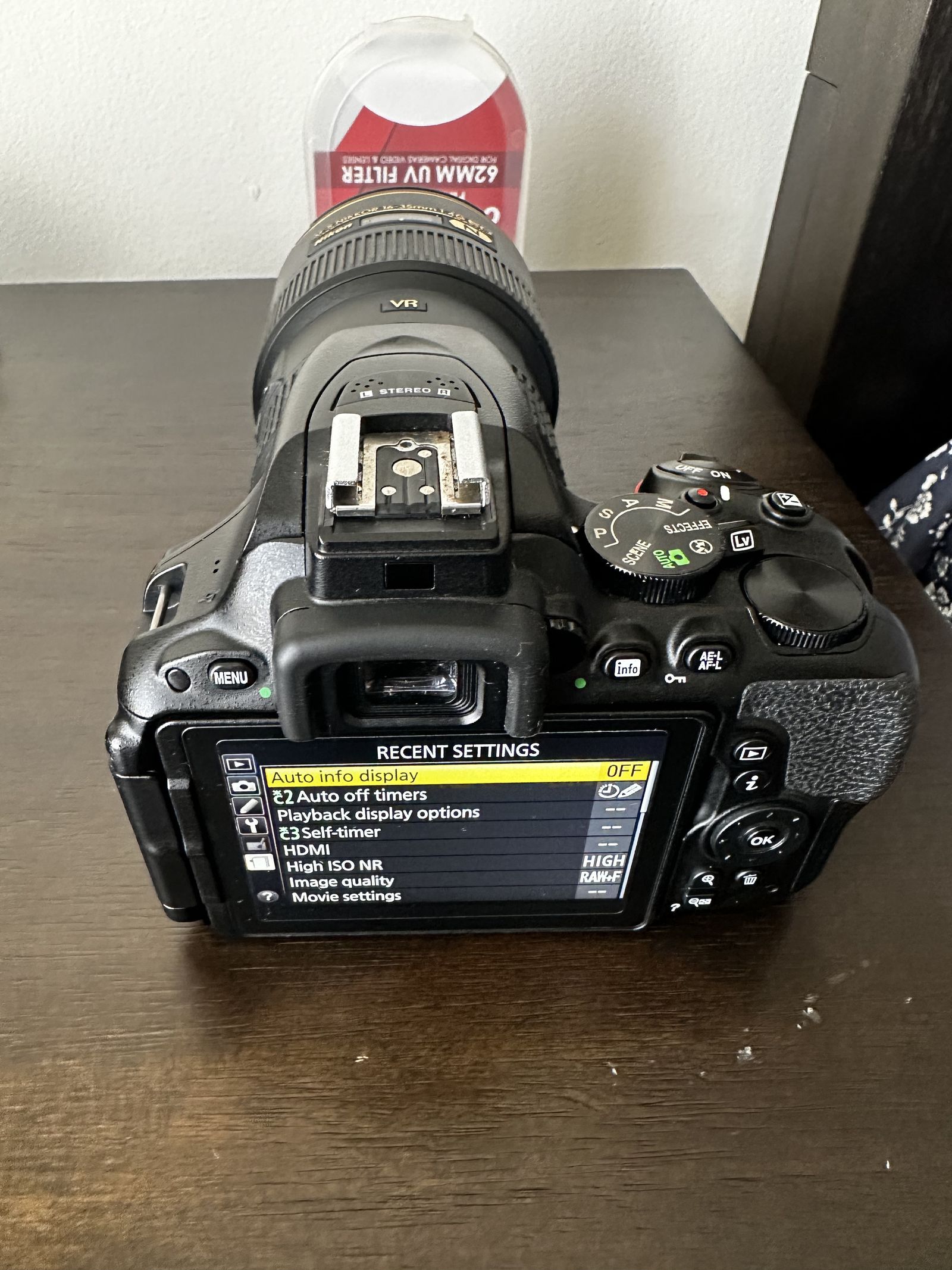 Nikon D5500 with lens and accessories From Nickali Gear Shop On 